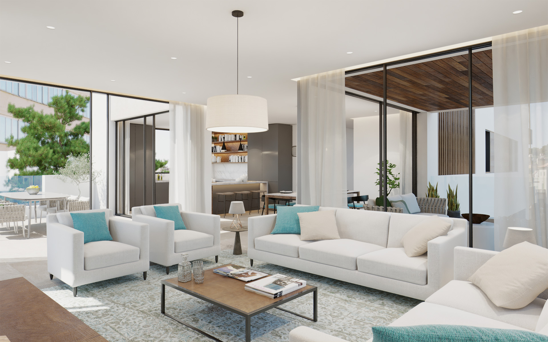 Fantastic flat with communal pool and parking in Son Armadams