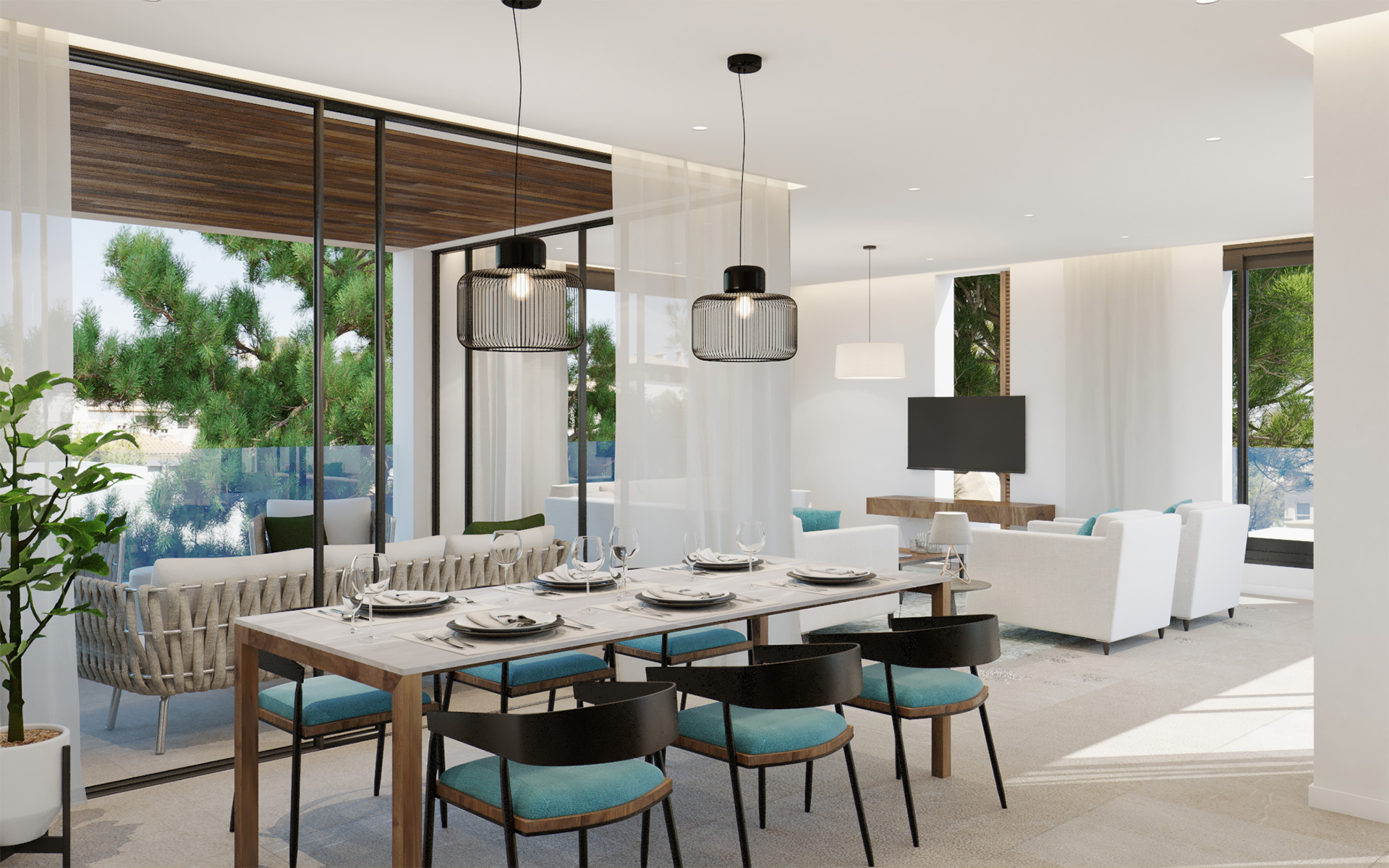 Fantastic flat with communal pool and parking in Son Armadams