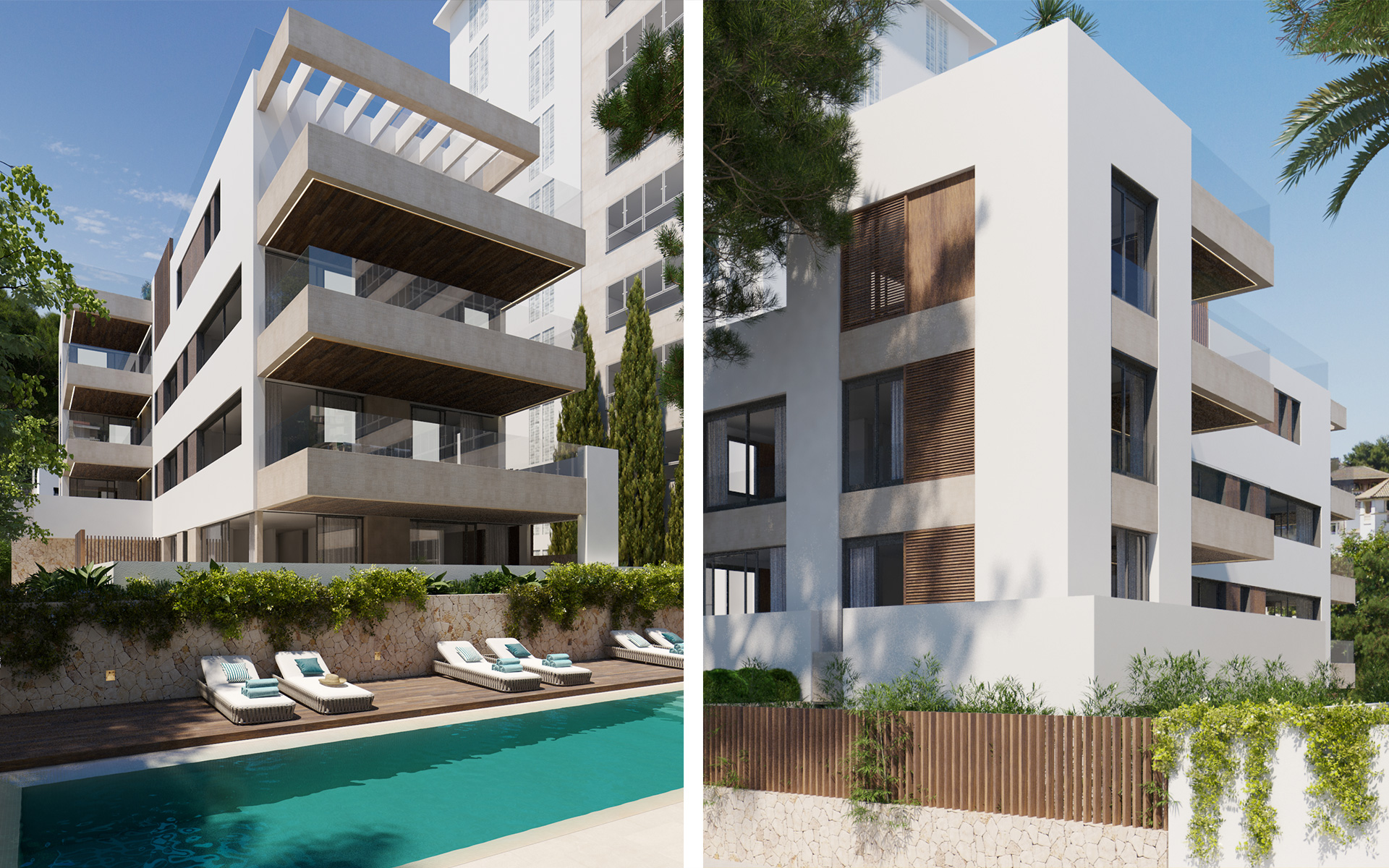 Fantastic flat with communal pool and parking in Son Armadams