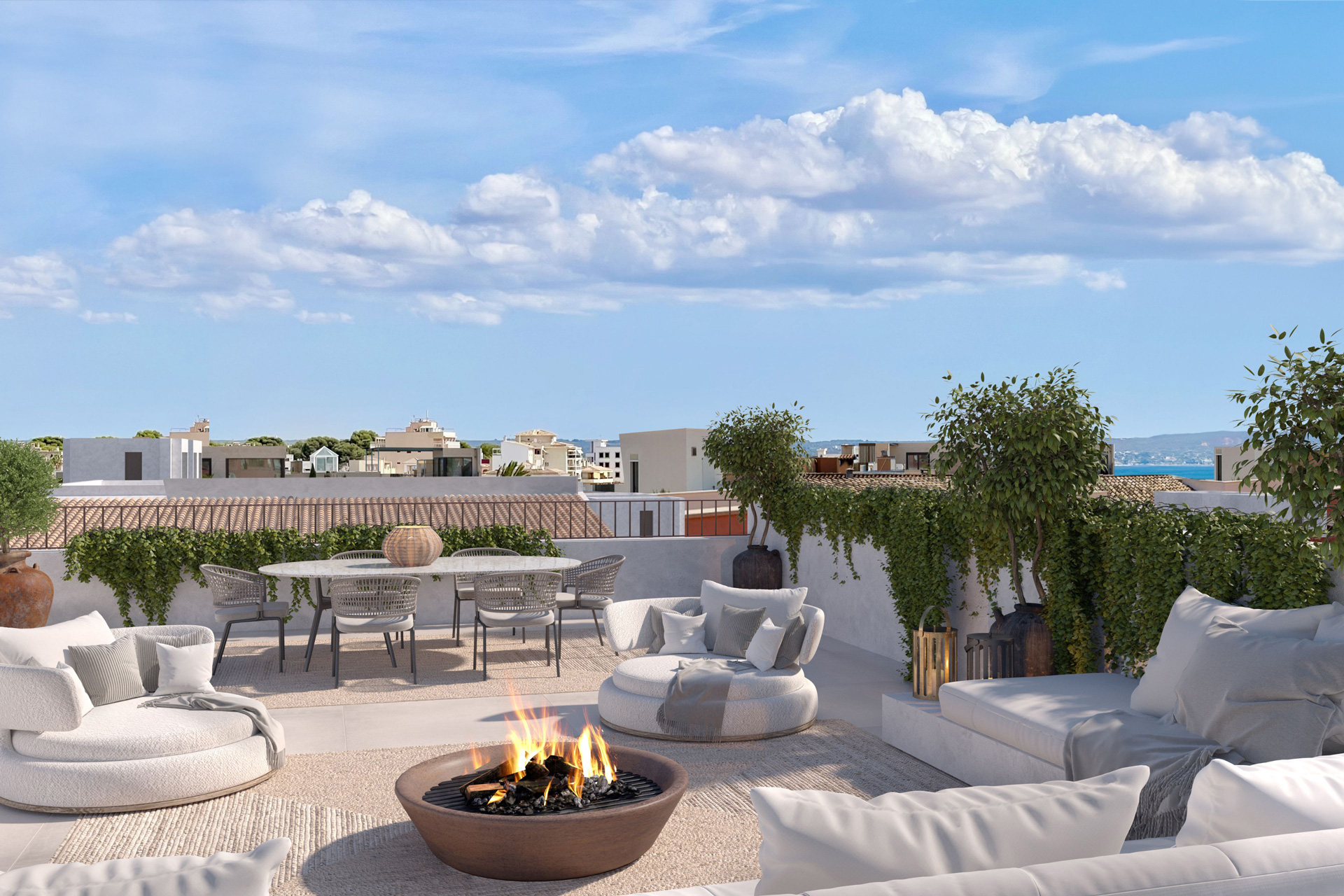 Modern townhouse in El Molinar with spacious roof terrace